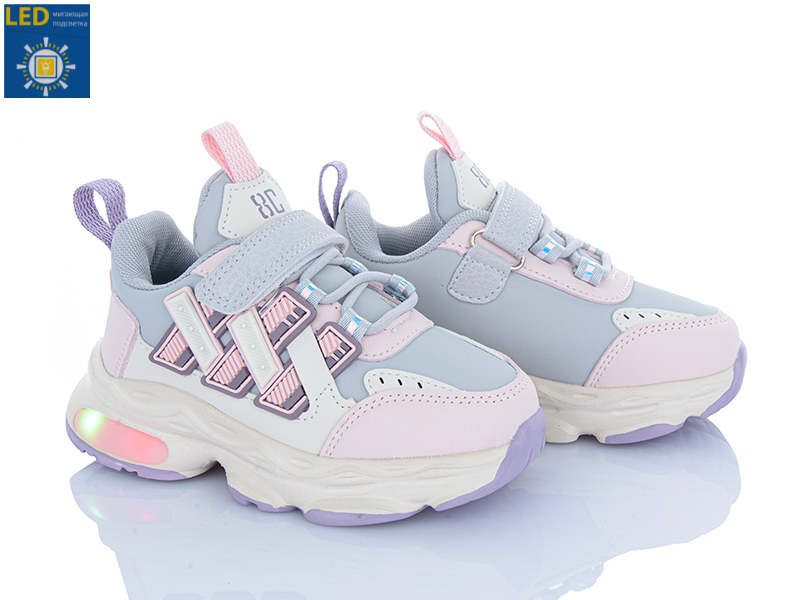 Кроссовки Poni Kids (26-31) 43-4ZD LED (деми)