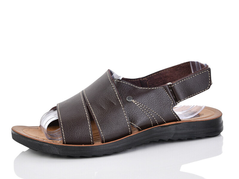 Сандалии DeMur (40-44) 0006-6 коричневий (лето)