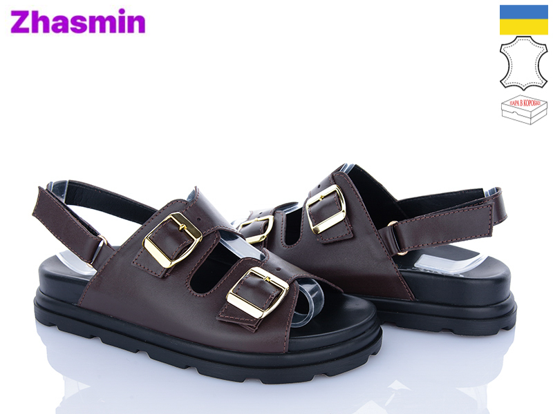 Босоножки Zhasmin (36-41) 4534 шокол м (лето)