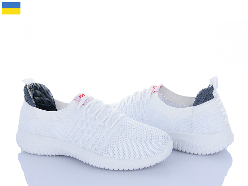 Кроссовки Paolla (37-41) 5021 білий (лето)