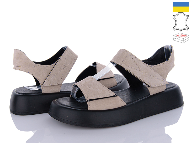 Босоножки A.N.I.One (36-40) 4070-59 бежевий (лето)