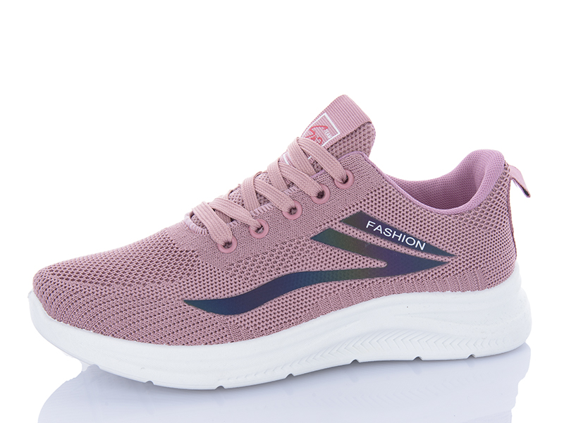 Кроссовки Шик-Шок (36-41) C61 pink (деми)