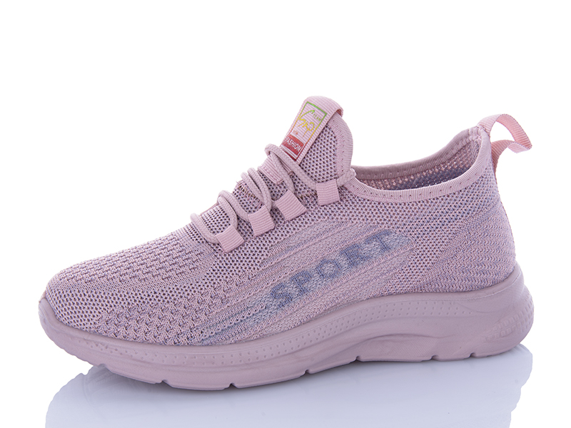 Кроссовки Шик-Шок (36-41) G3601 pink (лето)