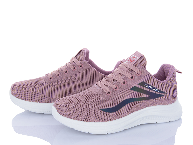 Кроссовки Шик-Шок (36-41) G611 pink (деми)