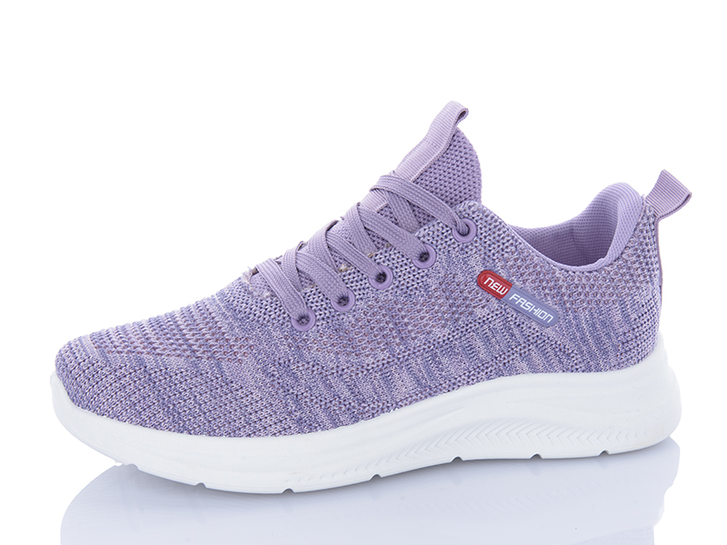 Кроссовки Шик-Шок (36-41) G615 purple (деми)