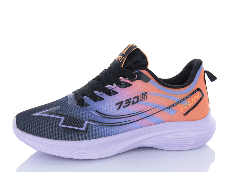 Кроссовки Шик-Шок (36-41) GAT019 orange (деми)