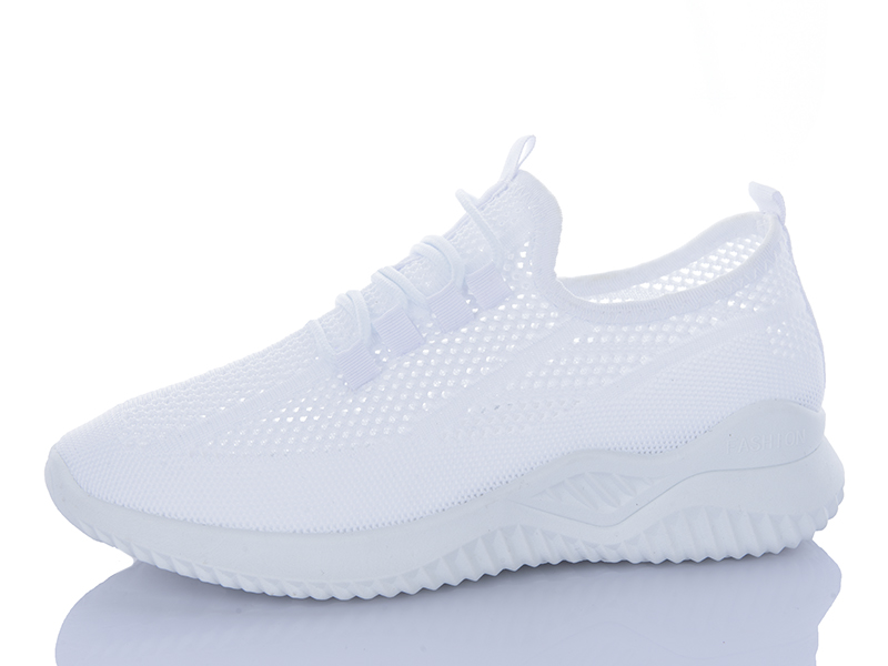 Кроссовки Шик-Шок (36-41) GH69 white (лето)