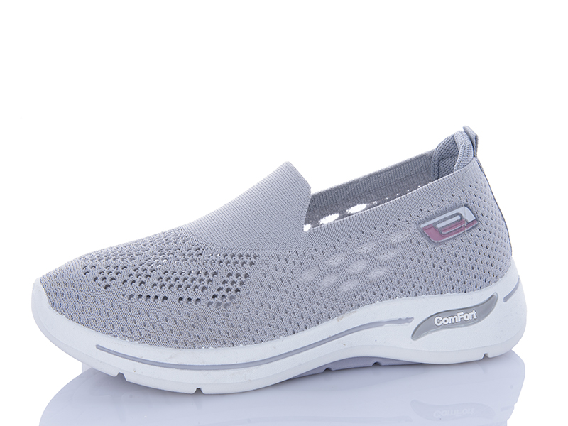 Кроссовки Шик-Шок (36-41) S9 grey (лето)