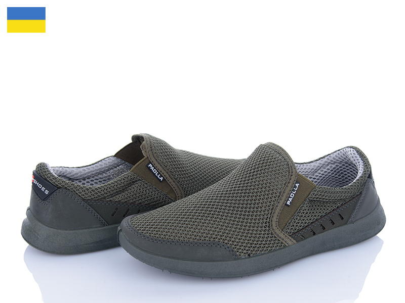Кроссовки Paolla (40-45) A01 хакі (лето)
