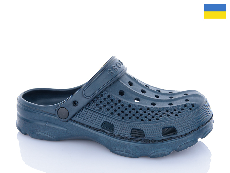 Кроксы Успіх (40-45) Cross SV21 синій (лето)