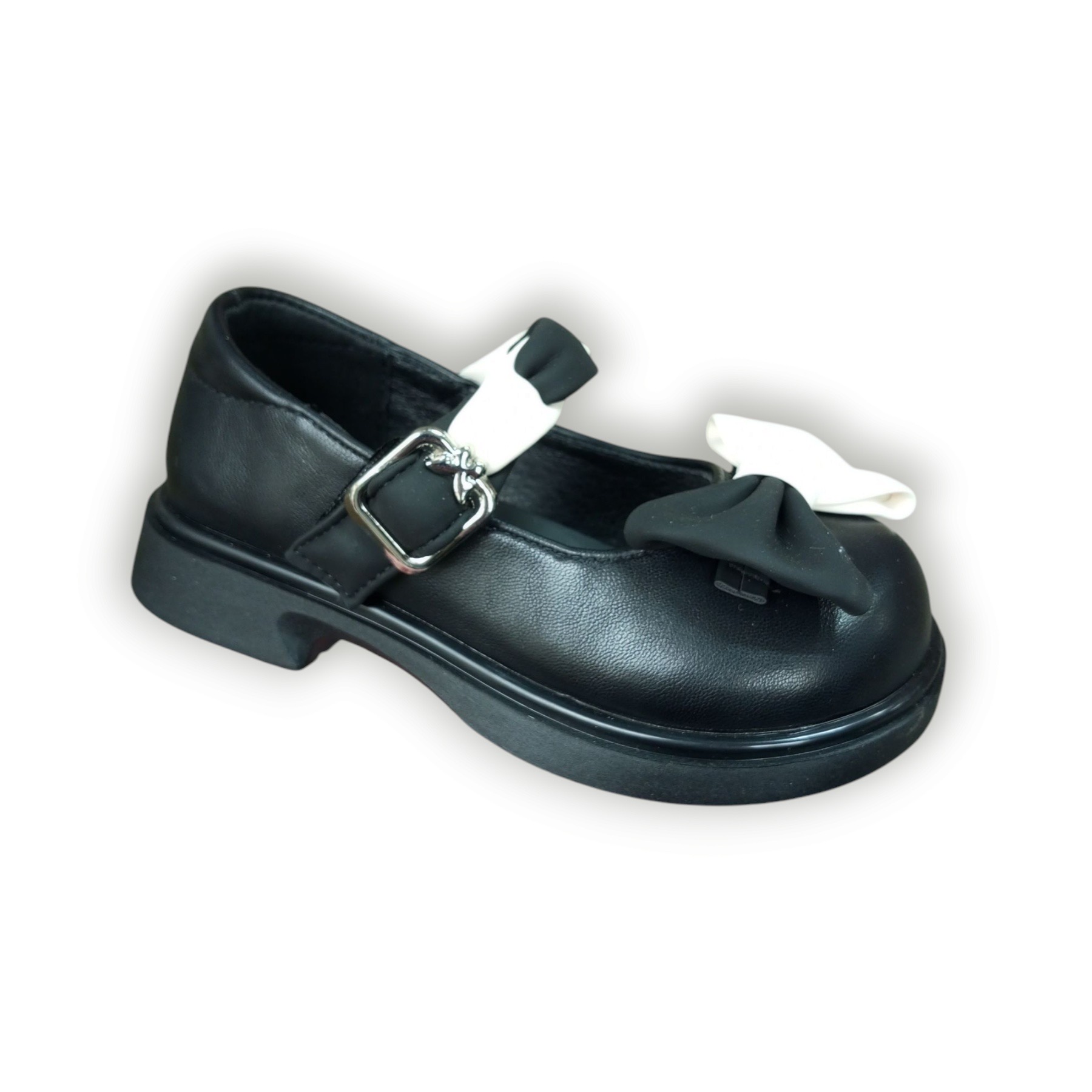 Туфли DvaClibee (26-30) AL-B693 black (лето)