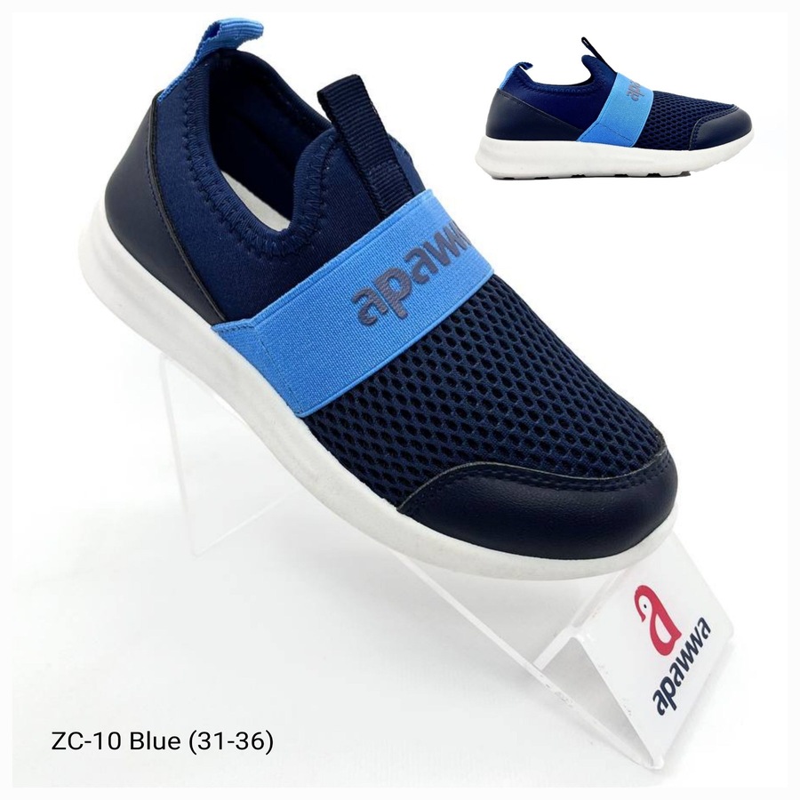 Мокасины DvaClibee (31-36) Apa-ZC10 blue (лето)