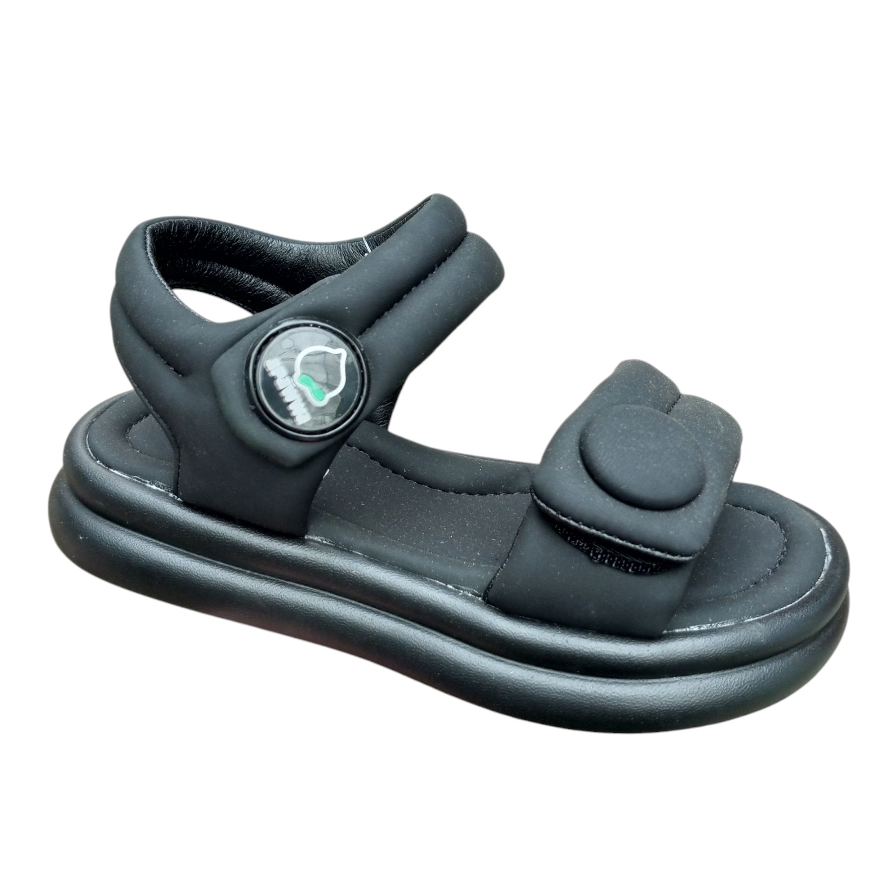 Босоножки DvaClibee (25-30) Ber-1339 black (лето)