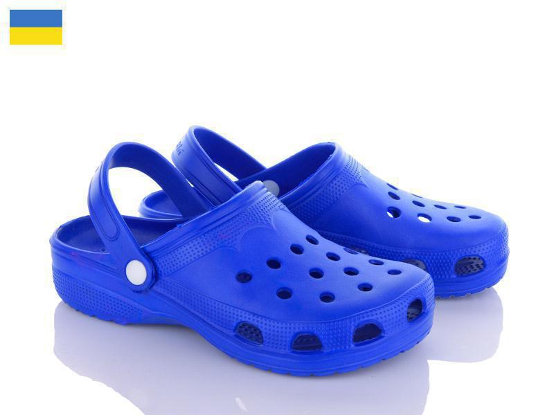 Кроксы Golden Lion (36-41) Крок Ж синій (лето)