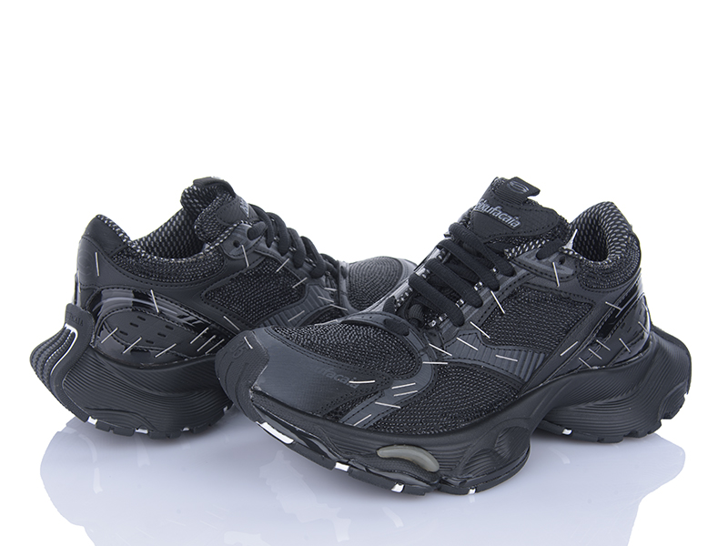 Кроссовки Clibee (35-39) D2568 black (деми)