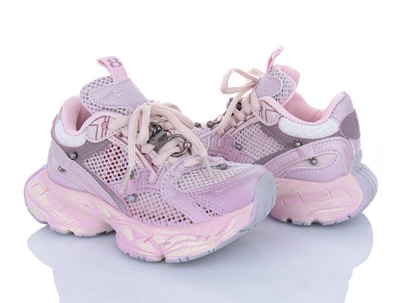 Кроссовки Clibee (27-30) B2760 pink (лето)