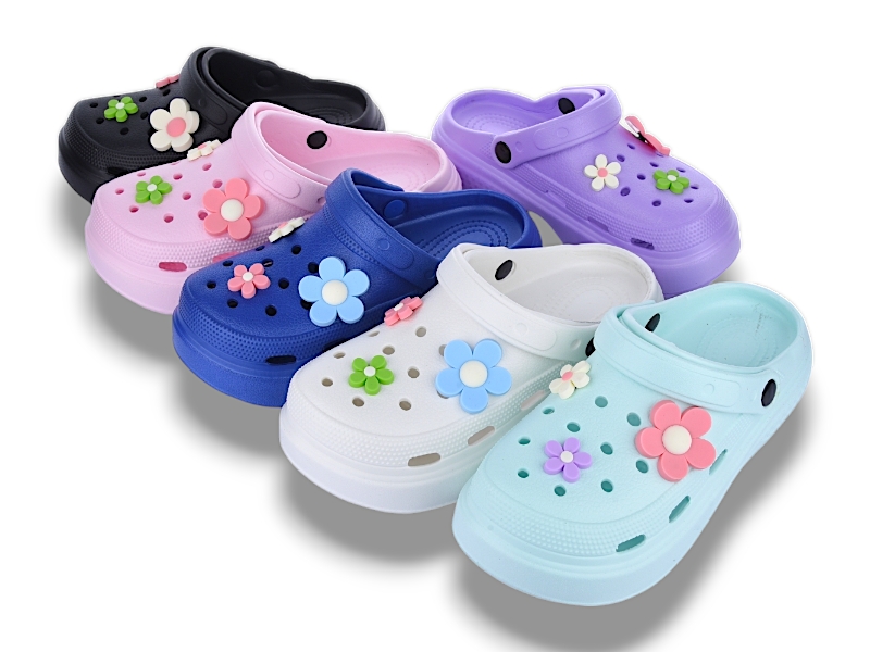 Кроксы ALEX M&L (36-41) 176-3 mix (лето)