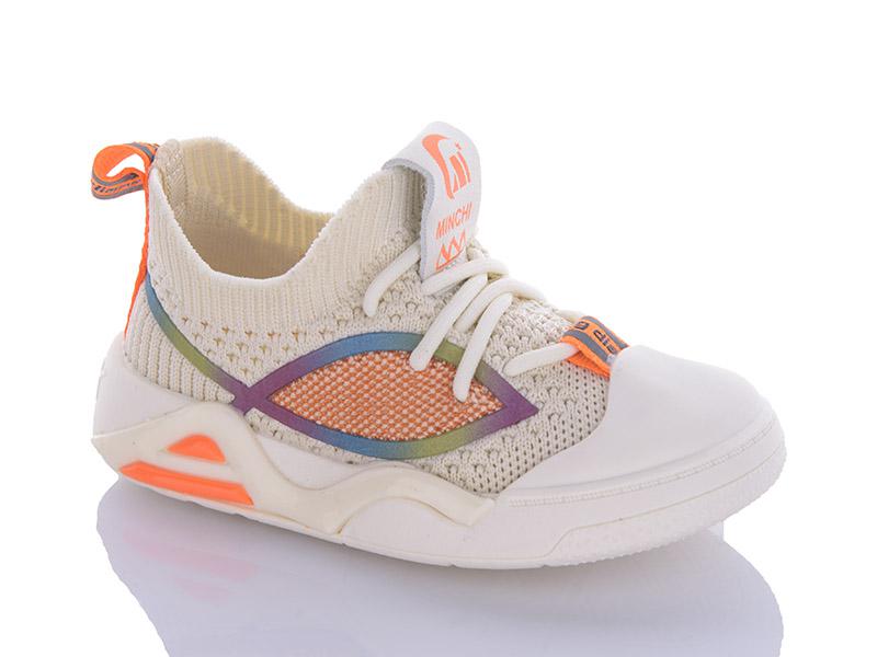 Кроссовки OkShoes (21-26) 2319 бежевий (деми)