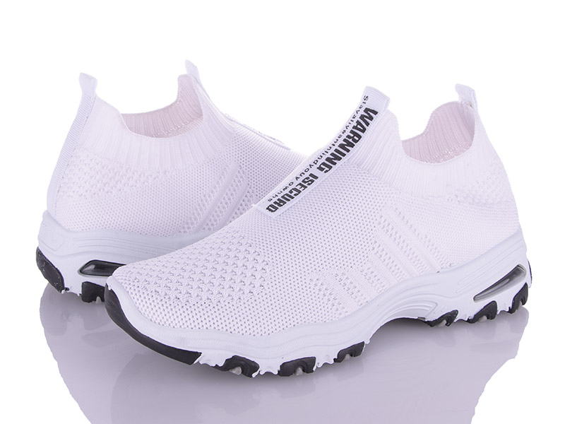 Кроссовки VIOLETA (36-41) 45-72 white (лето)