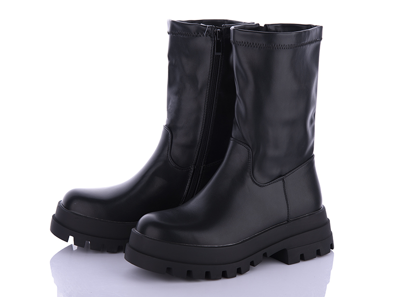 Ботинки VIOLETA (36-41) M607-1 black (деми)