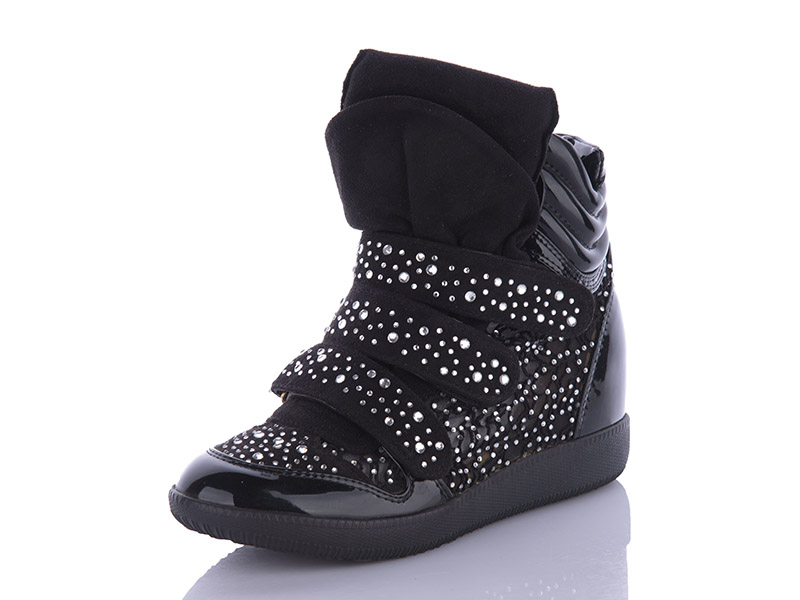 Сникерсы Miss Ilonna (36-40) 18 черный (лето)