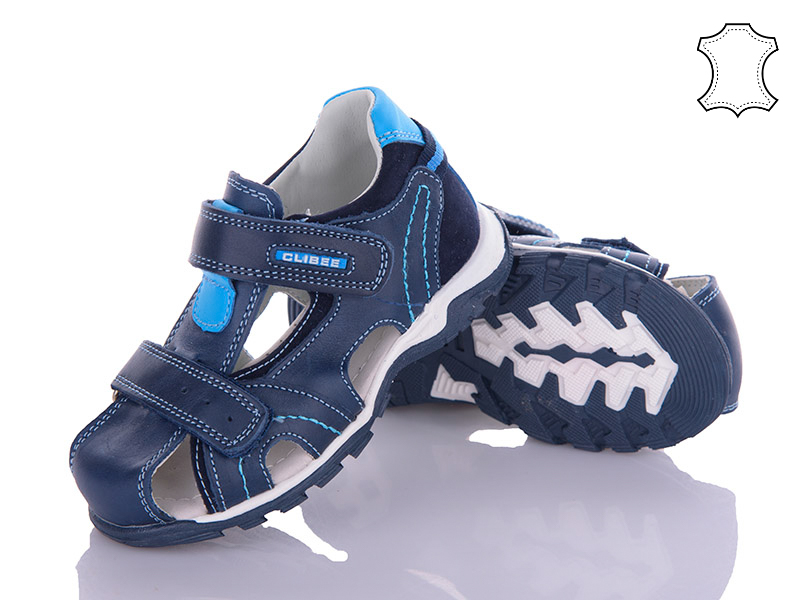 Босоножки Clibee (26-31) AB219-2 blue-blue (лето)
