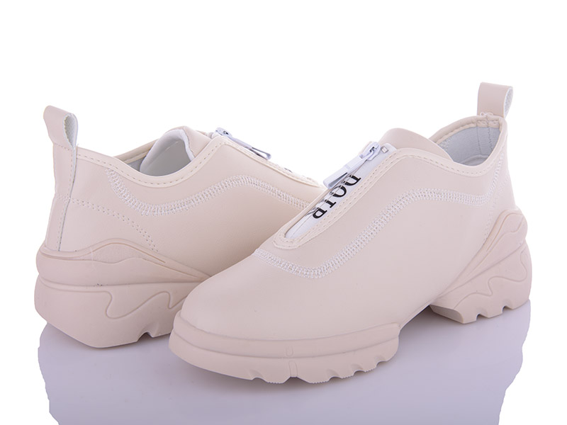 Кроссовки VIOLETA (36-40) 197-111 beige (деми)