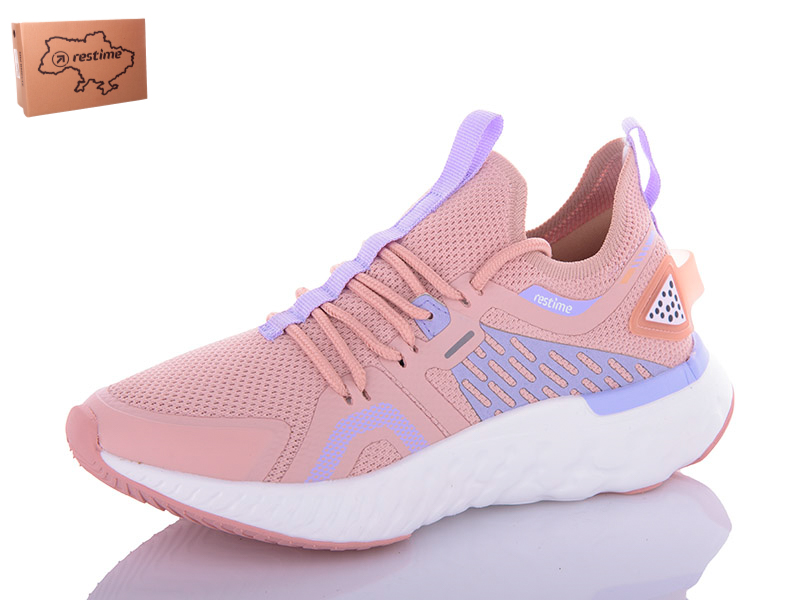 Кроссовки Restime (36-41) SWL22103 powder la vander (деми)