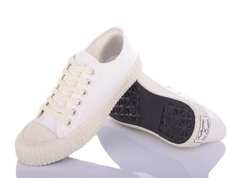 Кеды VIOLETA (35-40) G11-B876 white (деми)