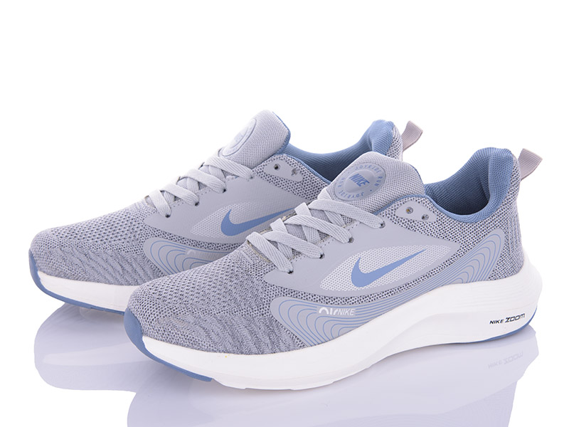Кроссовки VIOLETA (40-44) S3-S158 grey-blue (лето)