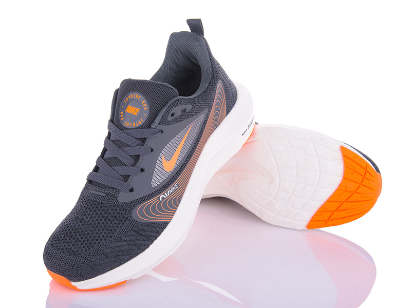 Кроссовки VIOLETA (40-44) S3-S158 grey-orange (лето)