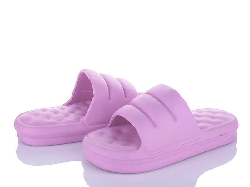 Шлепанцы VIOLETA (36-41) W404 purple (лето)