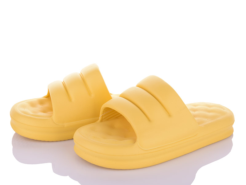 Шлепанцы VIOLETA (36-41) W404 yellow (лето)