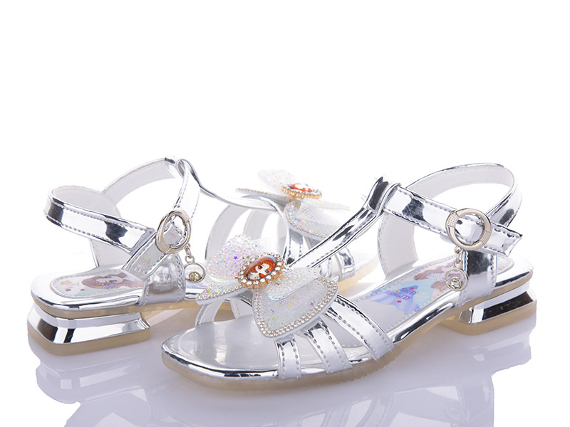 Босоножки VIOLETA (32-37) DL13-720 silver (лето)