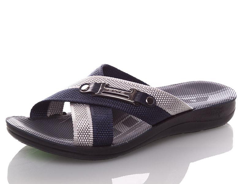 Шлепанцы Malibu (40-44) 007 blue (лето)