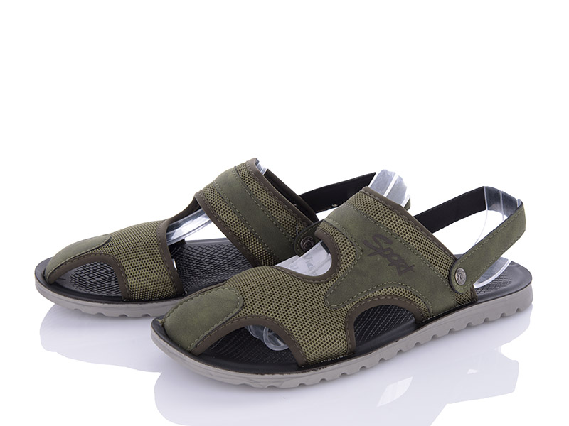 Сандалии VIOLETA (40-45) M201-8 army-green (лето)