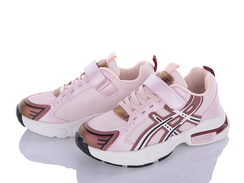 Кроссовки VIOLETA (32-37) Y134-1112B pink (деми)