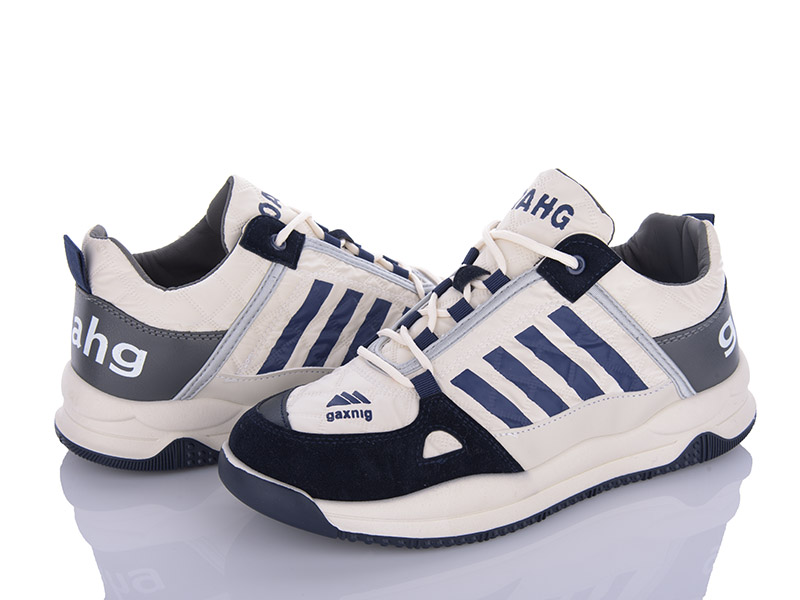 Кроссовки VIOLETA (40-44) Y154-TJ999 beige-blue (деми)