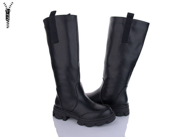 Сапоги VIOLETA (36-41) M15-E621-1 black (деми)