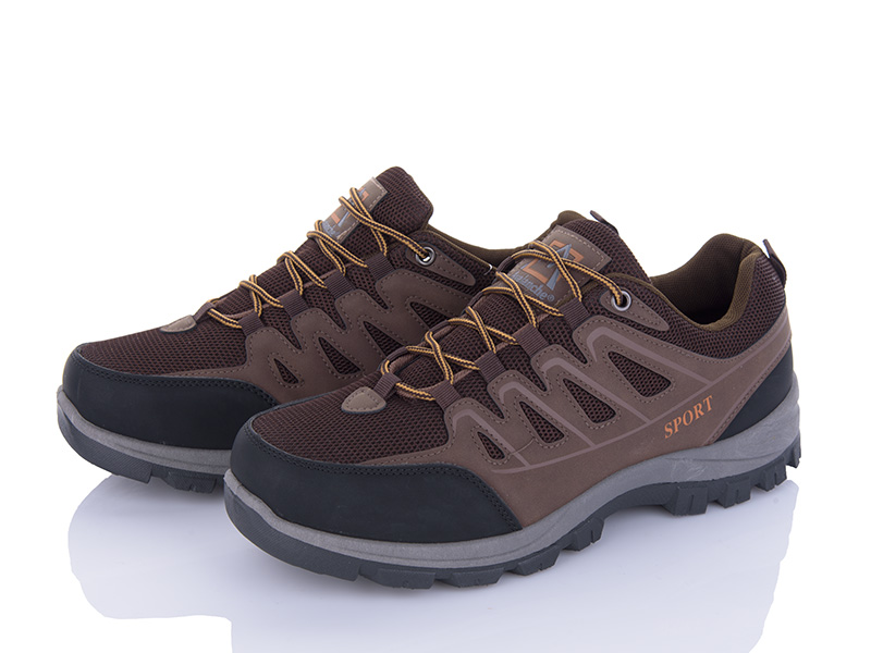 Кроссовки VIOLETA (40-45) 9-776 coffee (деми)
