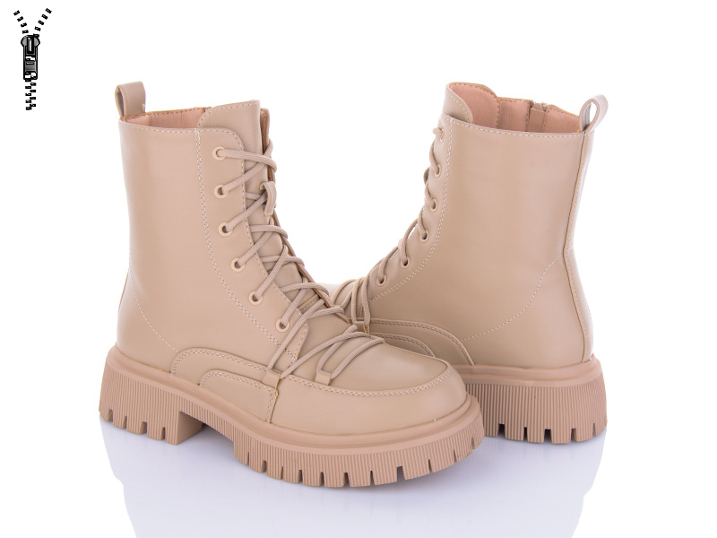 Ботинки VIOLETA (36-41) M22-M8242-9 khaki (зима)