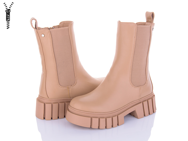 Ботинки VIOLETA (36-41) M23-M8226-5 apricot (зима)
