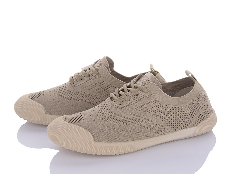 Кроссовки VIOLETA (36-41) 143-22 khaki (лето)