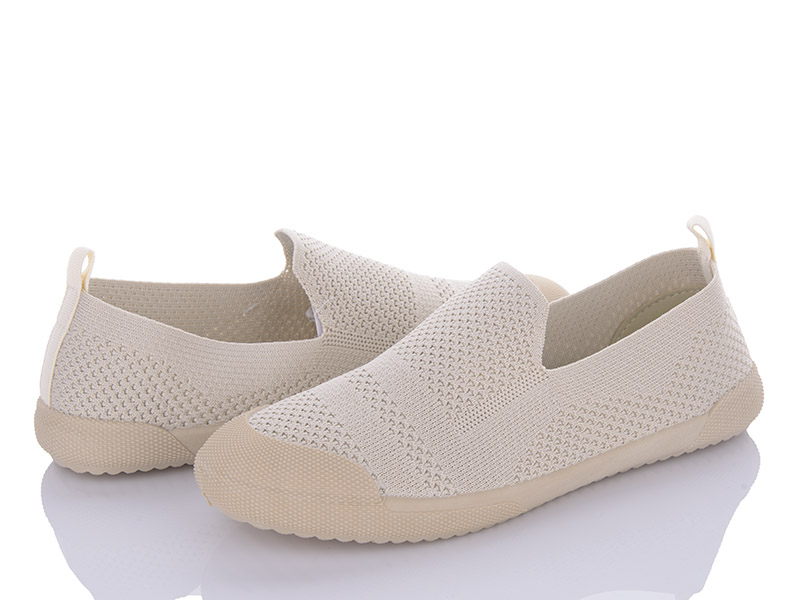 Кроссовки VIOLETA (36-41) 143-23 beige (лето)