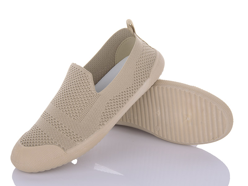 Кроссовки VIOLETA (36-41) 143-23 khaki (лето)