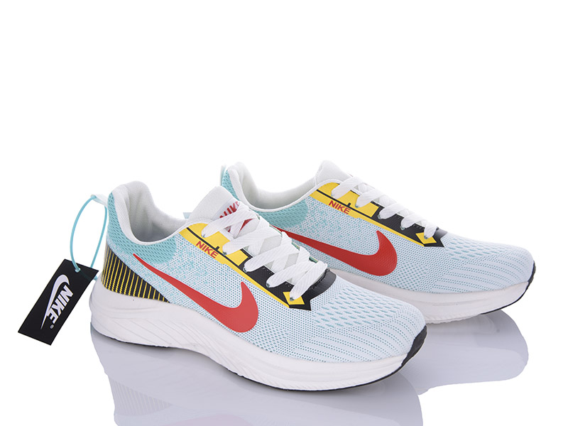 Кроссовки VIOLETA (40-44) Y171-W017 white-red (лето)
