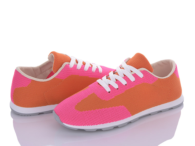 Кроссовки VIOLETA (36-41) 176-0-176-23 pink-orange (деми)
