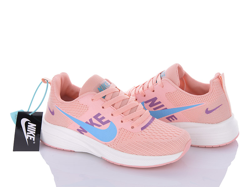 Кроссовки VIOLETA (36-40) Y173-2053 pink-blue (лето)