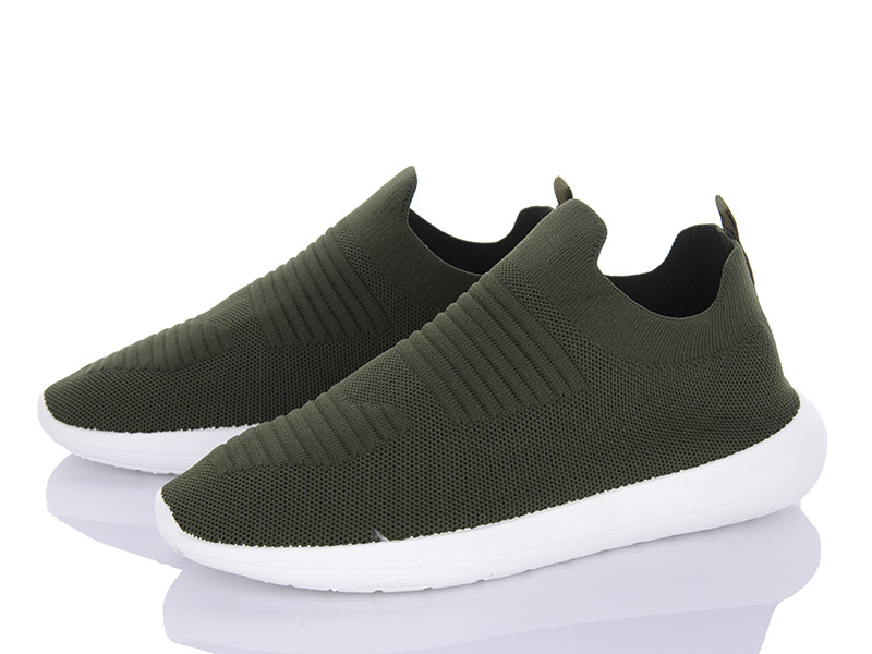 Кроссовки VIOLETA (40-45) 4-481 olive (лето)