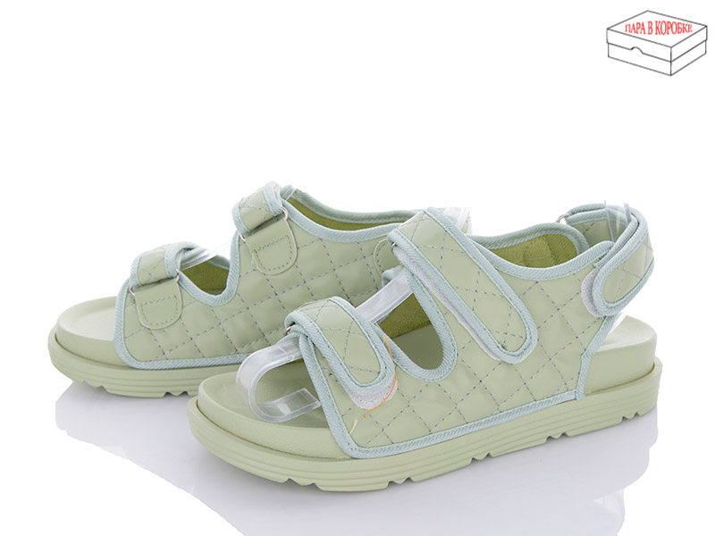 Босоножки Roks (36-40) L3010-10 зелений (лето)
